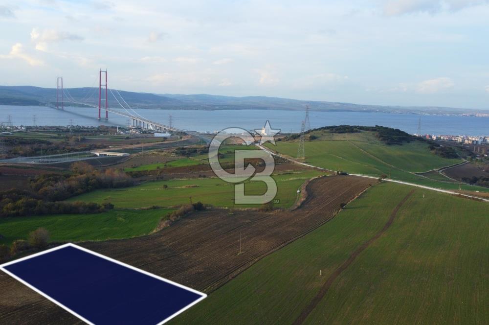 Çanakkale Lapseki Gsp Resmi Yol ve Boğaz Manzaralı 5042m² Tarla