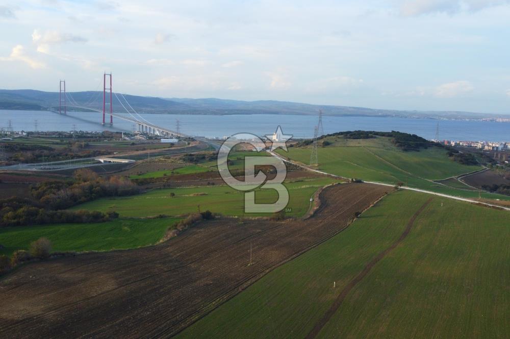 Çanakkale Lapseki Gsp Resmi Yol ve Boğaz Manzaralı 5042m² Tarla