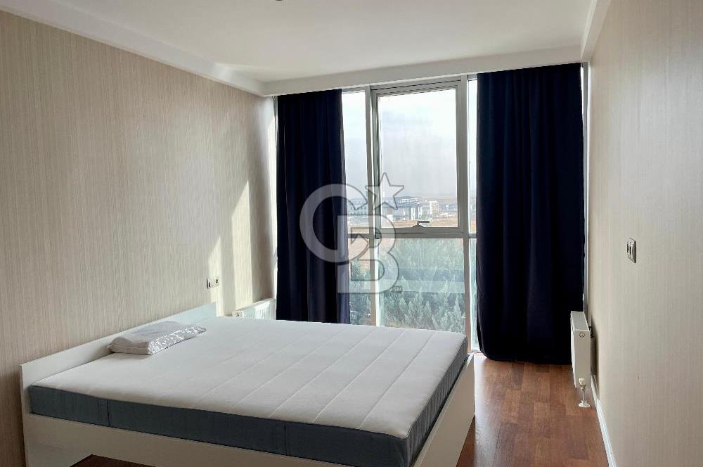 YENİ BAĞLICA OZAN CITY'DE 2+1 EŞYALI KİRALIK DAİRE