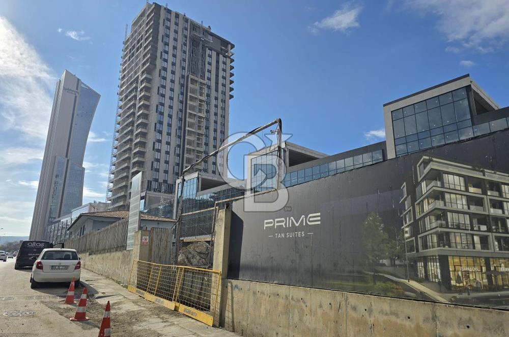 PRIME TAN SUITES'DE CADDE ÜZERİ 1+1 KİRALIK OFİS