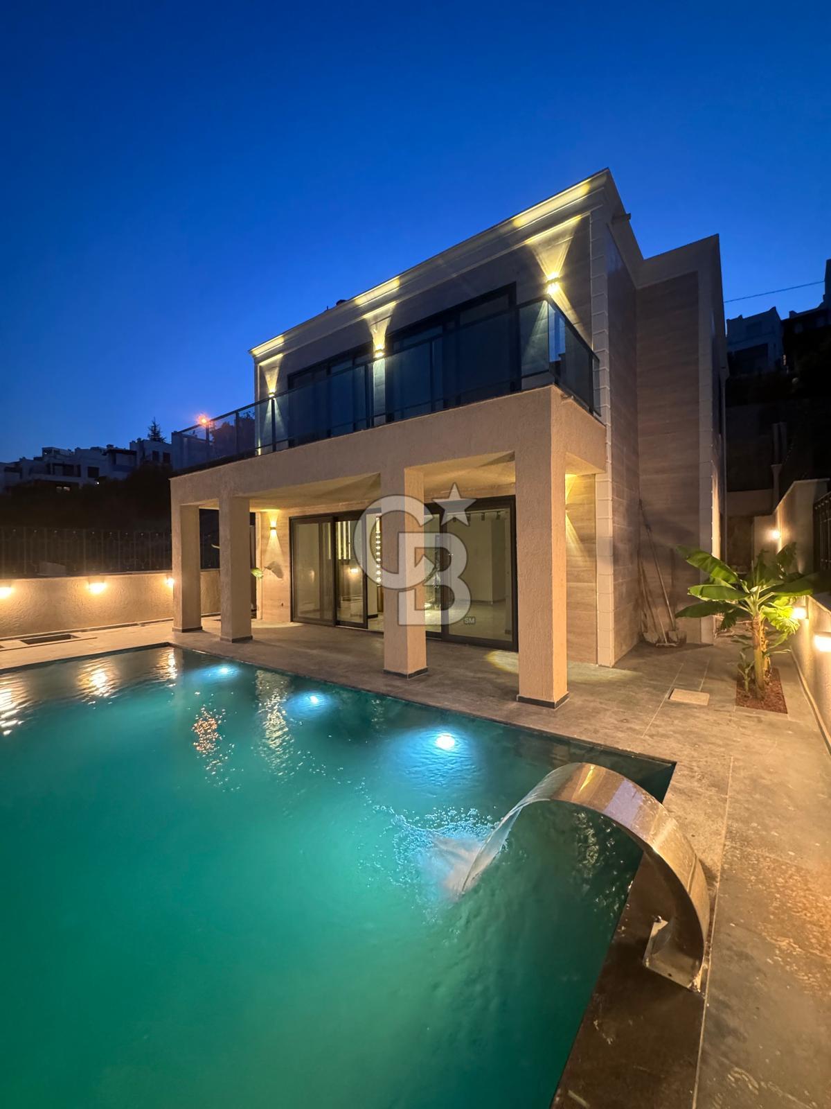 AKYARLAR’DA TAM MÜSTAKİL 3+1 DENİZ MANZARALI HAVUZLU VİLLA 