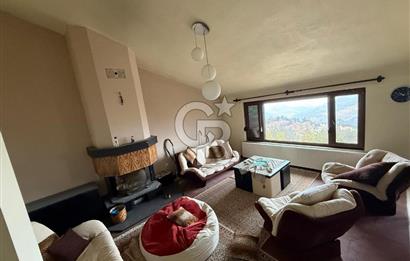 SAKLIKENT'TE DOĞA VE ŞEHİR MANZARALI EŞYALI 3+1 VİLLA