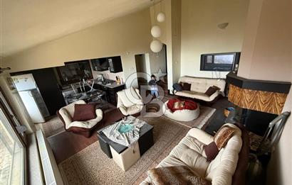 SAKLIKENT'TE DOĞA VE ŞEHİR MANZARALI EŞYALI 3+1 VİLLA