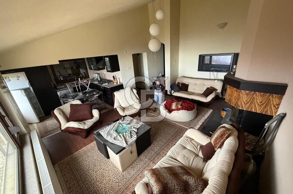 SAKLIKENT'TE DOĞA VE ŞEHİR MANZARALI EŞYALI 3+1 VİLLA