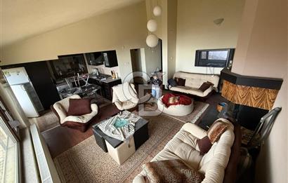 SAKLIKENT'TE DOĞA VE ŞEHİR MANZARALI EŞYALI 3+1 VİLLA