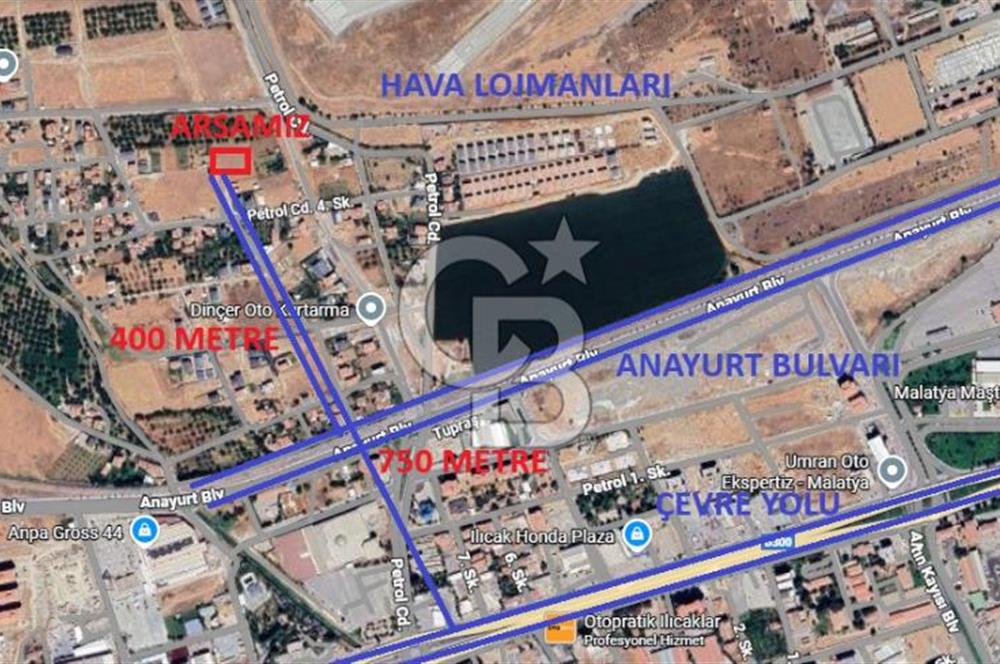 COLDWELL BANKER'den CEVATPAŞA da VİLLA İMARLI SATILIK ARSA