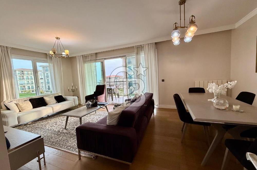 DENİZ İSTANBUL MERCAN KONAKLARI KEYİFLİ BAHÇE KATI SATILIK 3+1