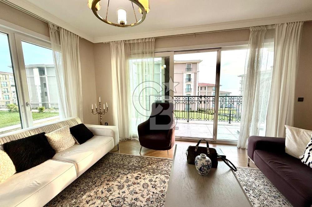 DENİZ İSTANBUL MERCAN KONAKLARI KEYİFLİ BAHÇE KATI SATILIK 3+1