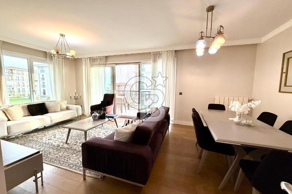 DENİZ İSTANBUL MERCAN KONAKLARI KEYİFLİ BAHÇE KATI SATILIK 3+1