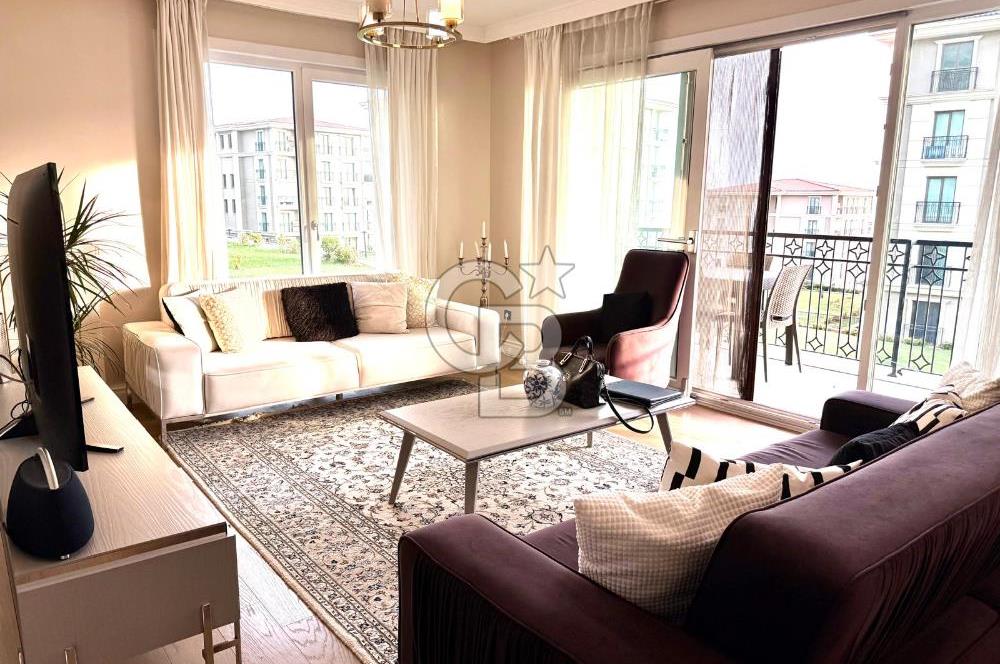 DENİZ İSTANBUL MERCAN KONAKLARI KEYİFLİ BAHÇE KATI SATILIK 3+1