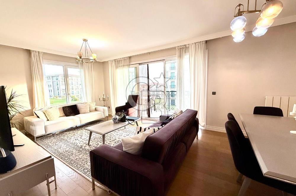 DENİZ İSTANBUL MERCAN KONAKLARI KEYİFLİ BAHÇE KATI SATILIK 3+1