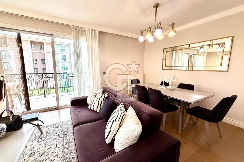 DENİZ İSTANBUL MERCAN KONAKLARI KEYİFLİ BAHÇE KATI SATILIK 3+1