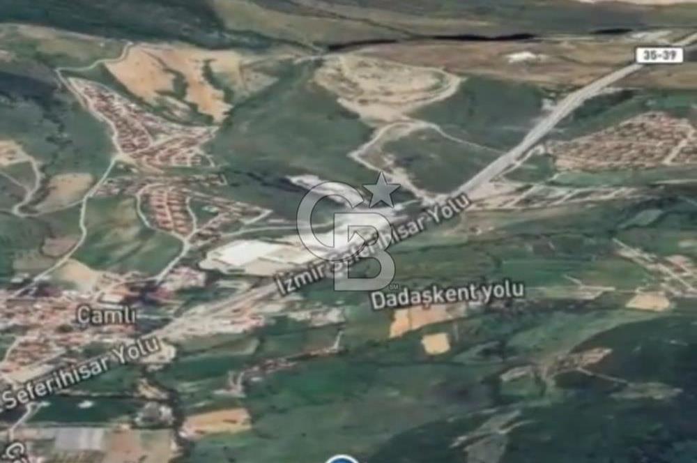 Güzelbahçe Çamlı İmar Sınırında 1.032,52 m² Yatırım İçin Fırsat Arazi