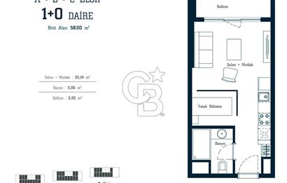 Fortis İstanbul Satılık 1+0 Daire