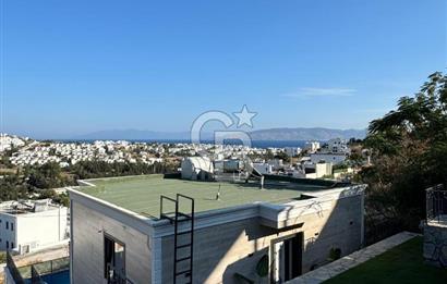 Bodrum Akyarlar'da Satılık Deniz manzalı Müstakil Havuzlu villa