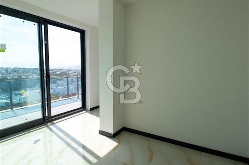 Bodrum Akyarlar'da Satılık Deniz manzalı Müstakil Havuzlu villa