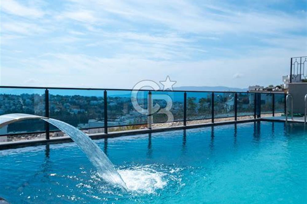 Bodrum Akyarlar'da Satılık Deniz manzalı Müstakil Havuzlu villa