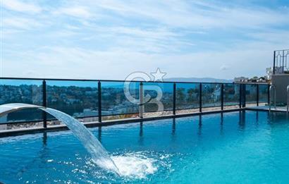 Bodrum Akyarlar'da Satılık Deniz manzalı Müstakil Havuzlu villa