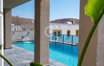 Bodrum Akyarlar'da Satılık Deniz manzalı Müstakil Havuzlu villa