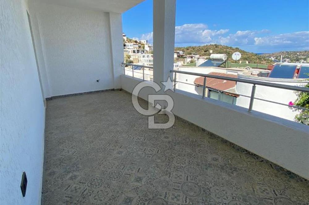 Gümüşlük Karakaya'da Özel Plajlı Satılık 2+1 Dubleks