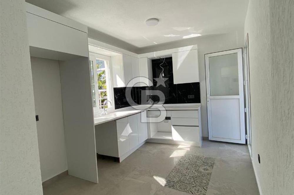 Gümüşlük Karakaya'da Özel Plajlı Satılık 2+1 Dubleks