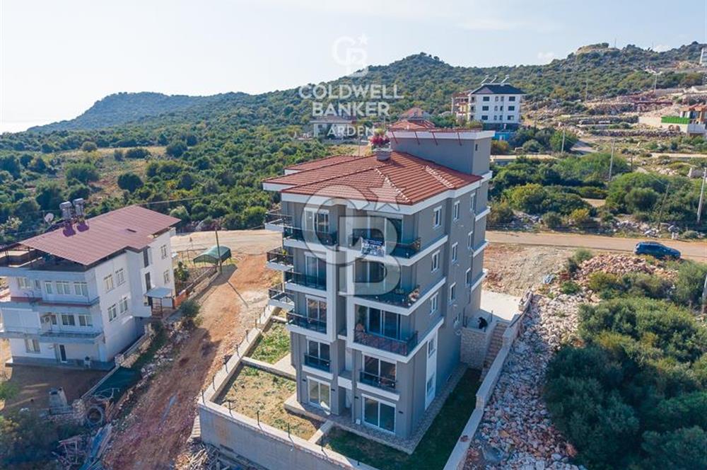 CB ARDENDEN DEMRE BOZDAĞ DA DENİZ MANZARALI 2+1 SATILIK DAİRE