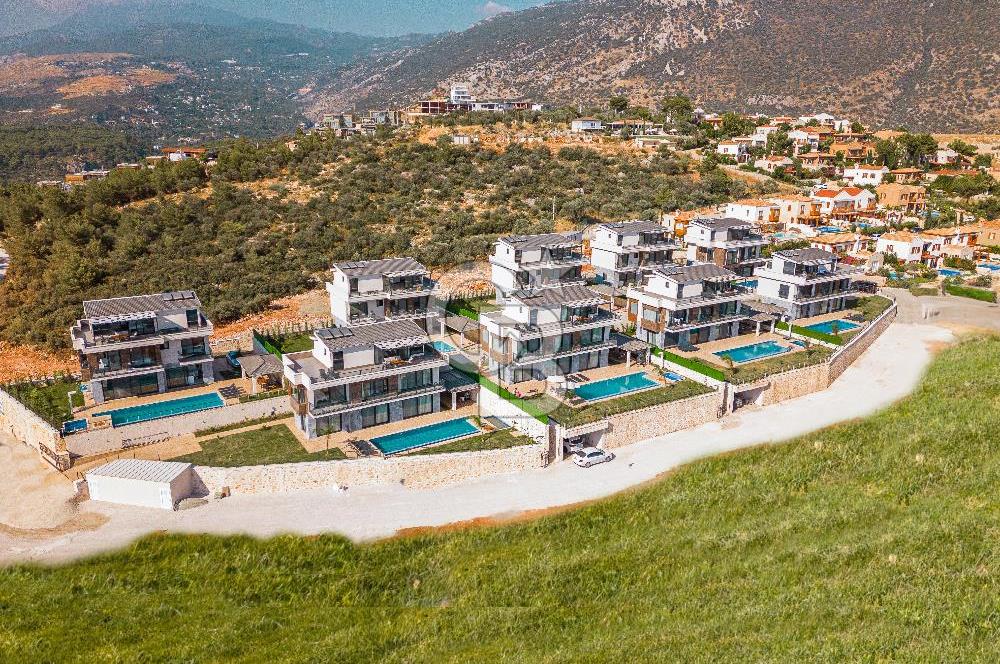 Kalkan’ın En Prestijli Konumunda 9 Ultra Lüks Villa – 10 Dönüm Özel Arazi Üzerinde
