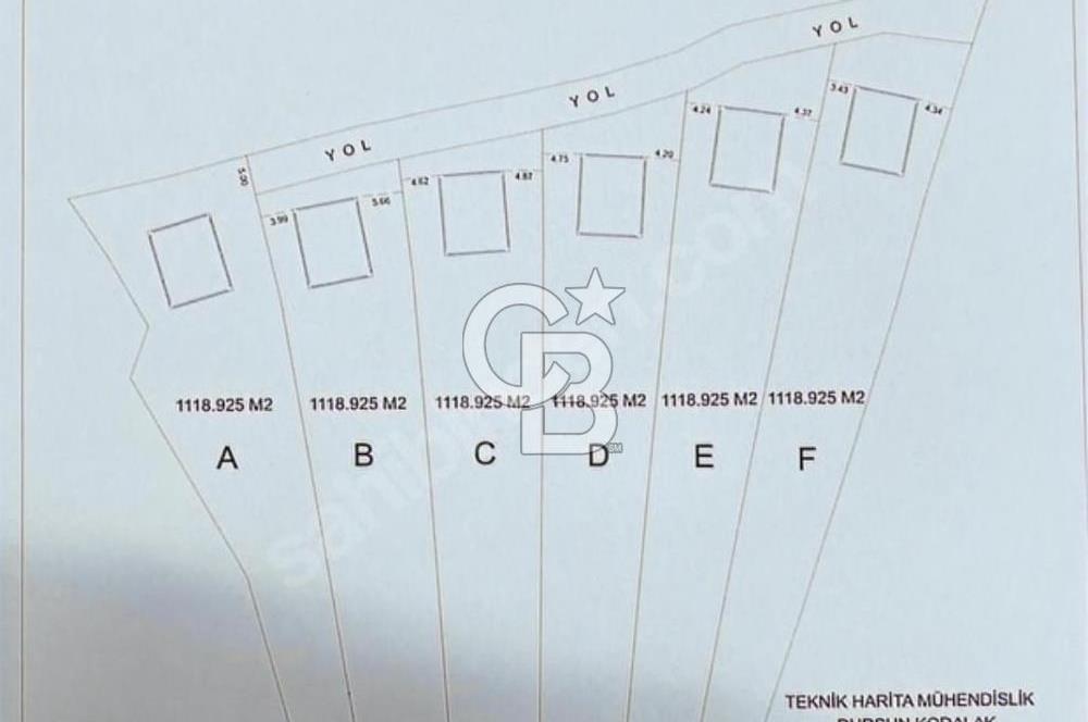 Ruhsatlı Projesi onaylanmış hazır imarlı arsa !