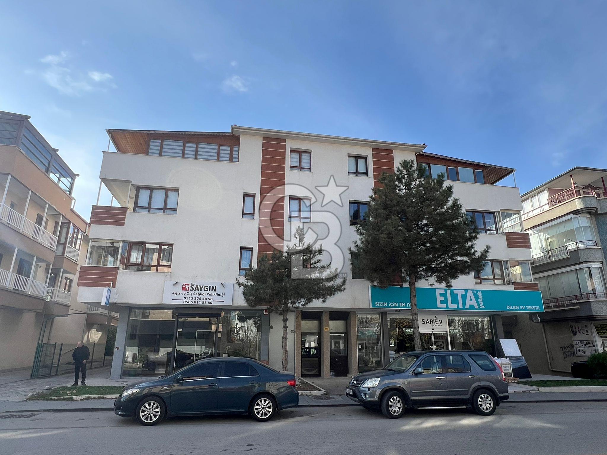 DİKMEN İLKER'DE CADDE ÜZERİ ÖN CEPHE SATILIK 3+1 DAİRE