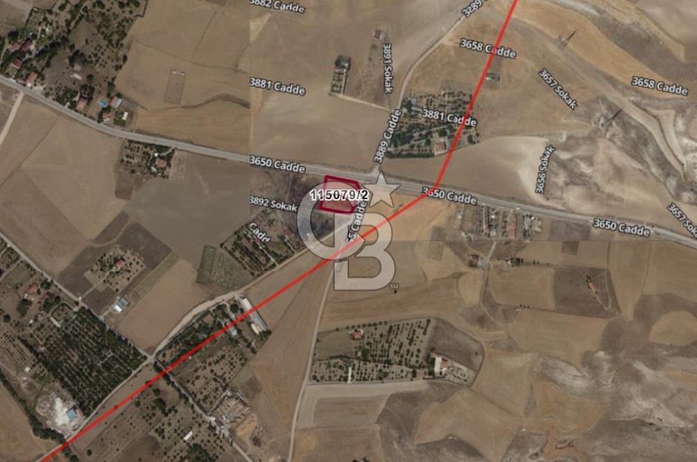 ANKARA'DA AKARYAKIT İSTASYONU İMARLI SATILIK ARSA