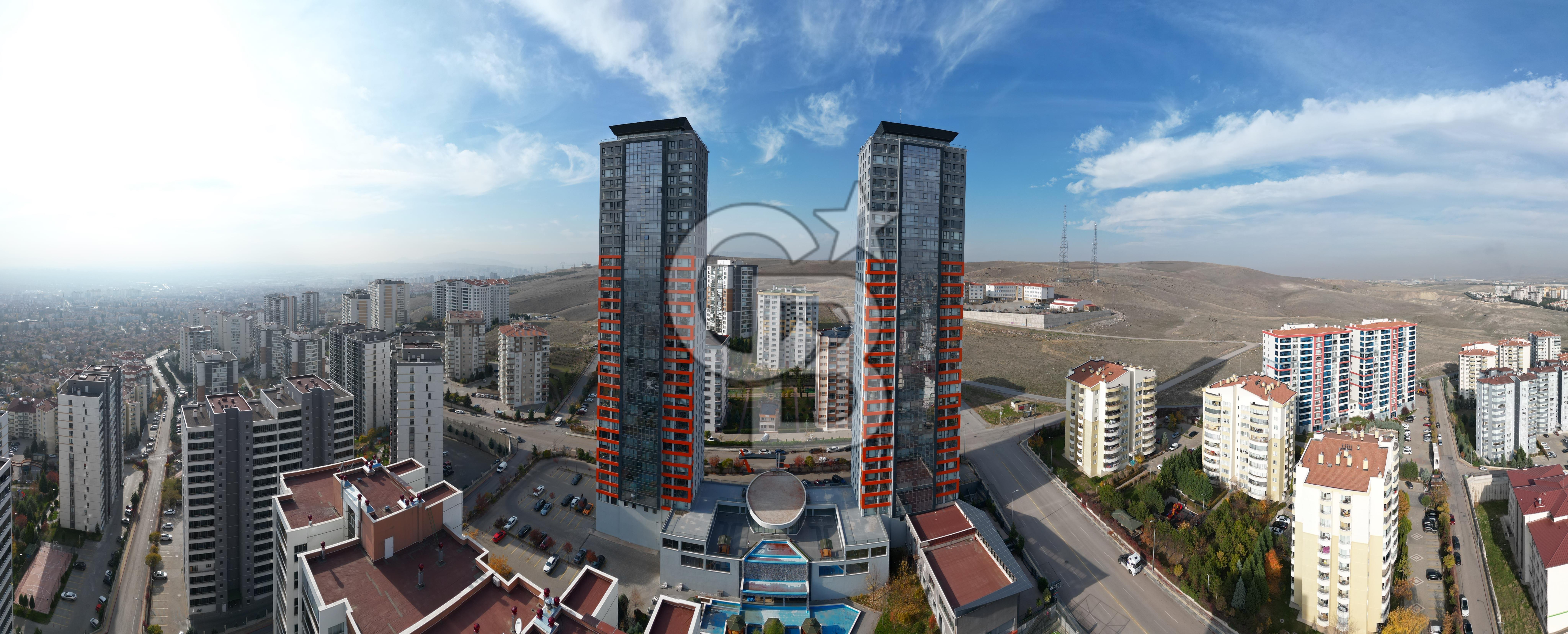 ERYAMANIN ZİRVESİ: TWİN TOWERSTA LÜKS 4+1 KÖK TAPU REZİDANS
