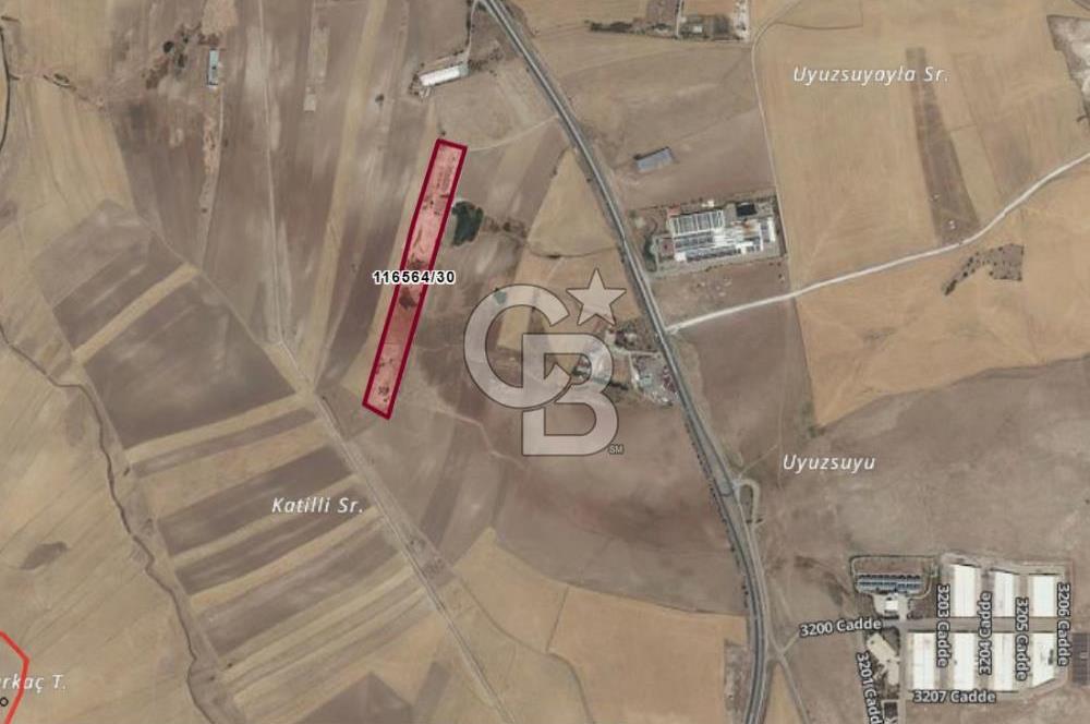 GÖLBAŞI İLÇESİ AHİBOZ MAH. SATILIK TARLA