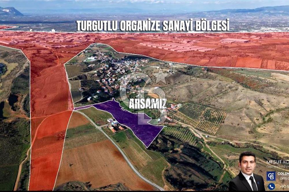 Turgutlu OSB Sınırında 25.700m² Yatırımlık Tarla