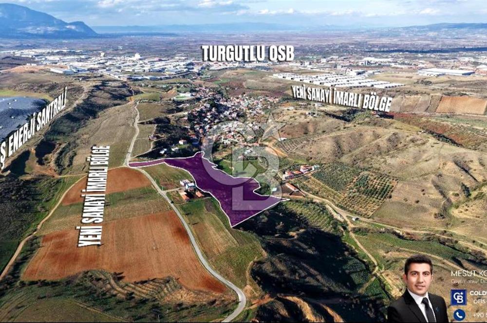 Turgutlu OSB Sınırında 25.700m² Yatırımlık Tarla