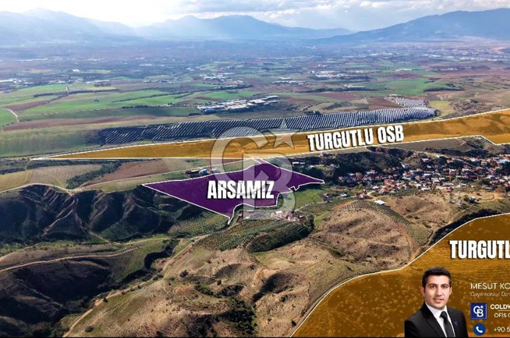 Turgutlu OSB Sınırında 25.700m² Yatırımlık Tarla