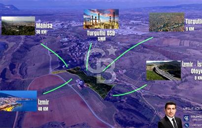 Turgutlu OSB Sınırında 25.700m² Yatırımlık Tarla