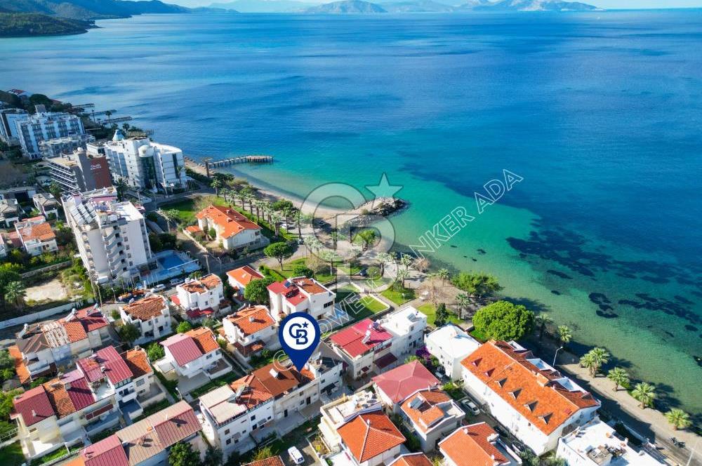 KUŞADASI GÜZELÇAMLI DENİZE 100 METRE SATILIK VİLLA