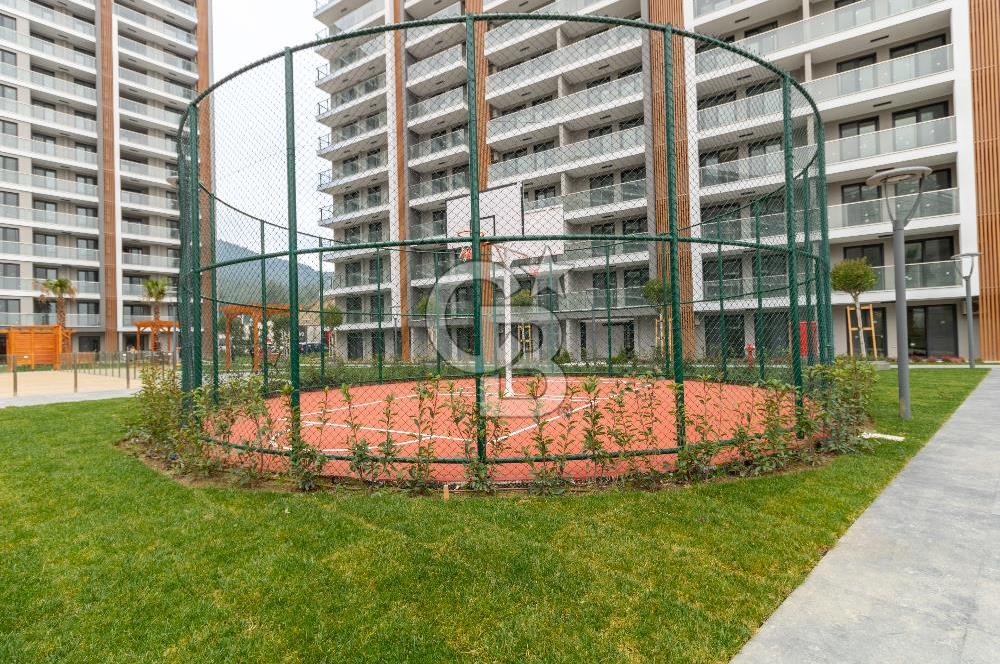 Manisa Meydan Sitesi Havuz Cephe Eşyalı Kiralık1+1 Daire