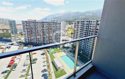 Manisa Meydan Sitesi Havuz Cephe Eşyalı Kiralık1+1 Daire