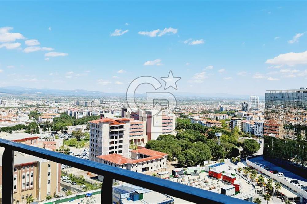 Manisa Meydan Sitesi Havuz Cephe Eşyalı Kiralık1+1 Daire