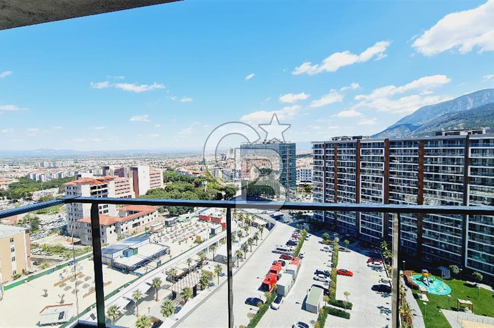 Manisa Meydan Sitesi Havuz Cephe Eşyalı Kiralık1+1 Daire