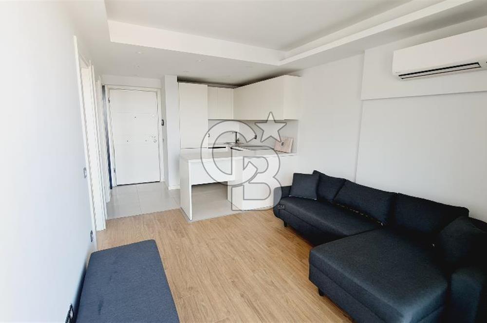 Manisa Meydan Sitesi Havuz Cephe Eşyalı Kiralık1+1 Daire