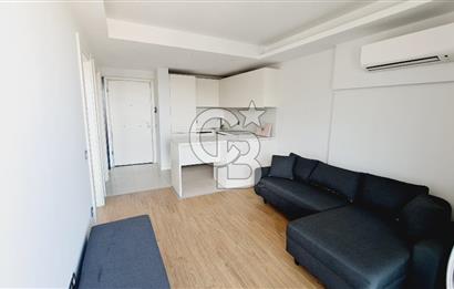 Manisa Meydan Sitesi Havuz Cephe Eşyalı Kiralık1+1 Daire