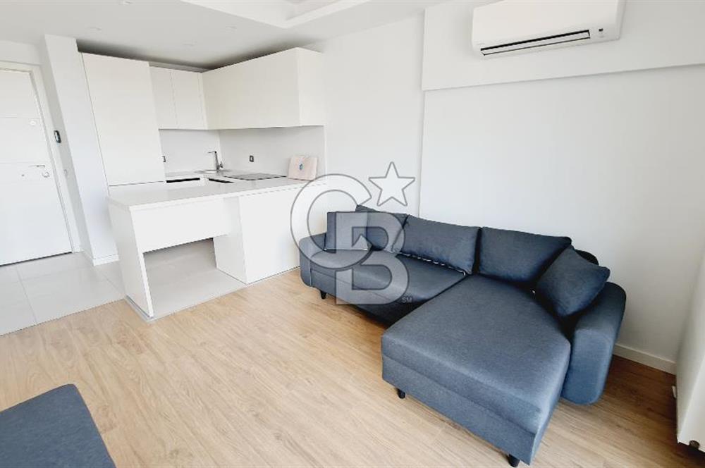 Manisa Meydan Sitesi Havuz Cephe Eşyalı Kiralık1+1 Daire