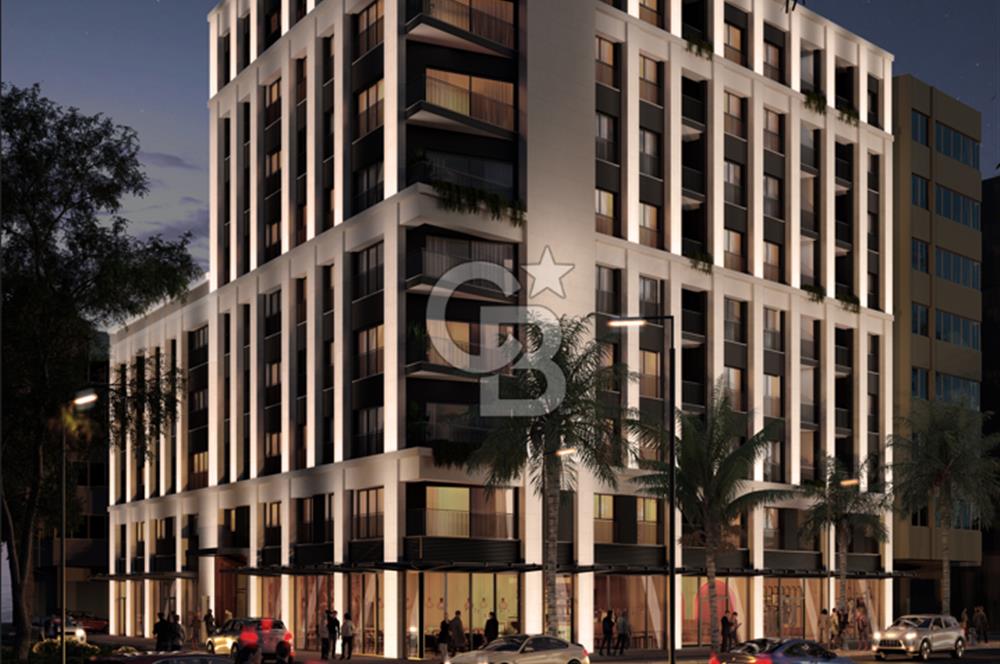 İZMİR ALSANCAK'TA DENİZ MANZARALI 1+1 SATILIK DAİRE