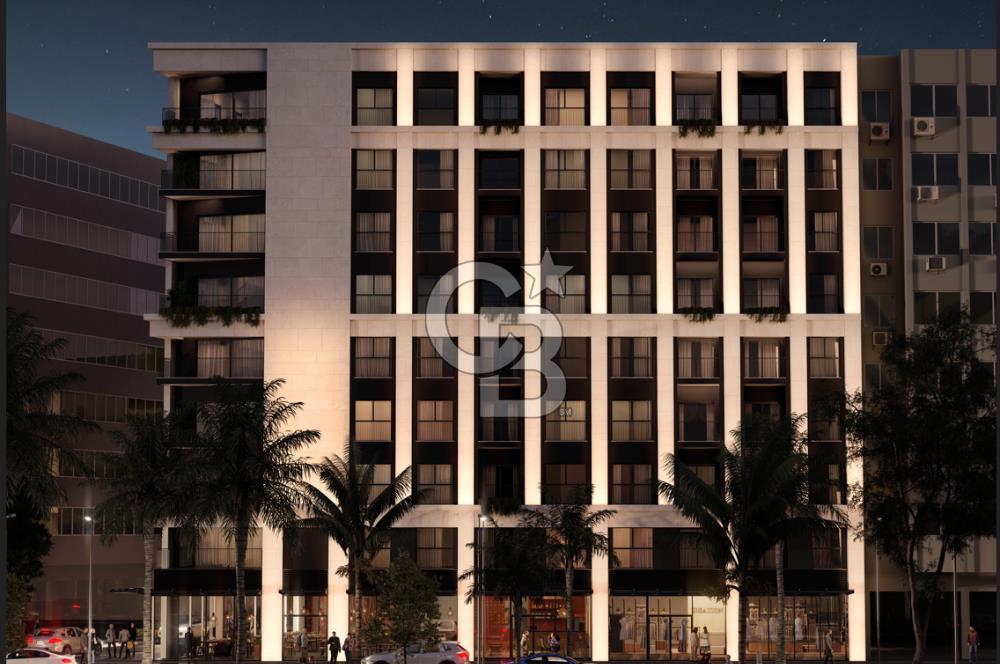 İZMİR ALSANCAK'TA DENİZ MANZARALI 1+1 SATILIK DAİRE