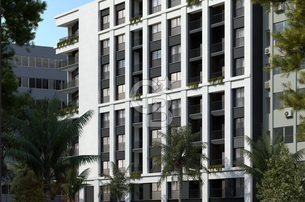 İZMİR ALSANCAK'TA DENİZ MANZARALI 1+1 SATILIK DAİRE