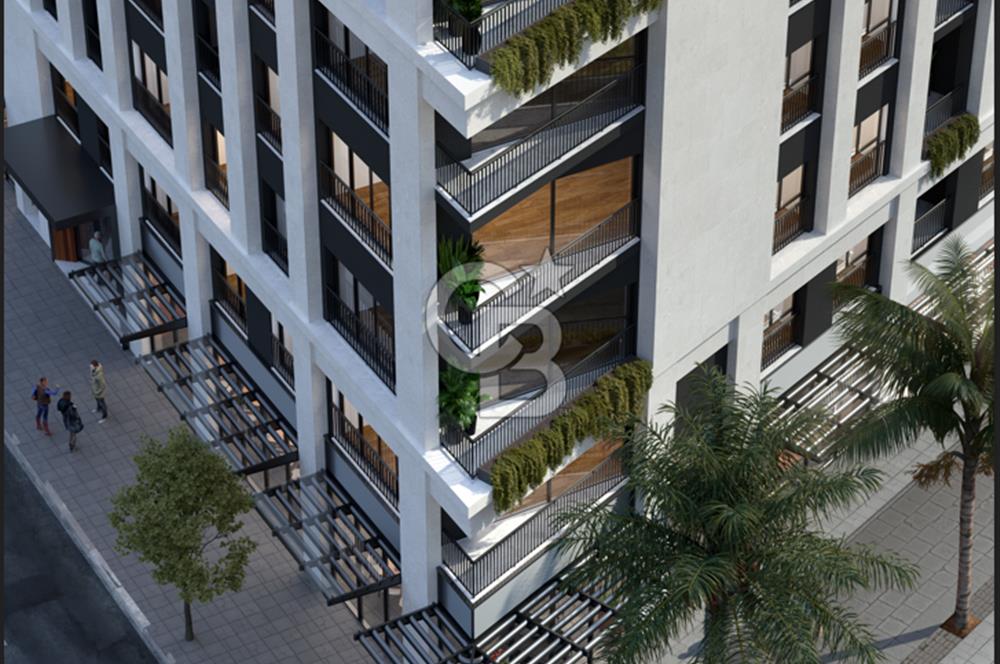 İZMİR ALSANCAK'TA DENİZ MANZARALI 1+1 SATILIK DAİRE