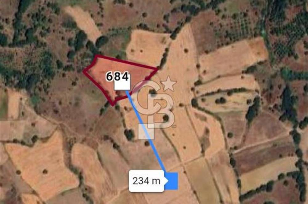 ÇANAKKALE ÇAN KOCAYAYLA KÖYÜNDE 8400 M2 YATIRIMLIK TARLA