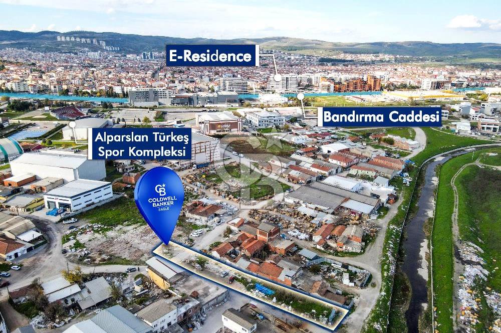 BALIKESİR PAŞAALANI MAH. TİCARİ BÖLGEDE SATILIK 1164 m² ARSA